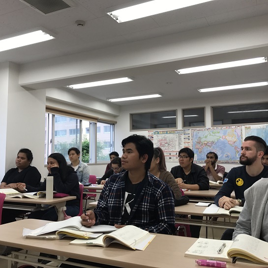 北海道日本語學院-上課實況1